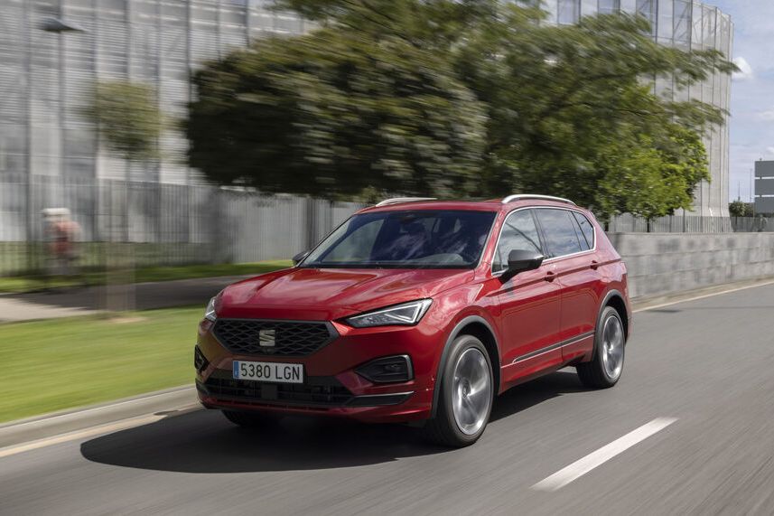 SEAT Tarraco halad az úton