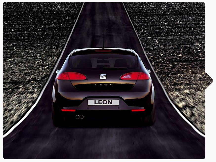 SEAT Leon hátulról