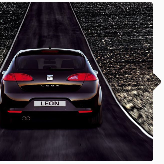 SEAT Leon hátulról
