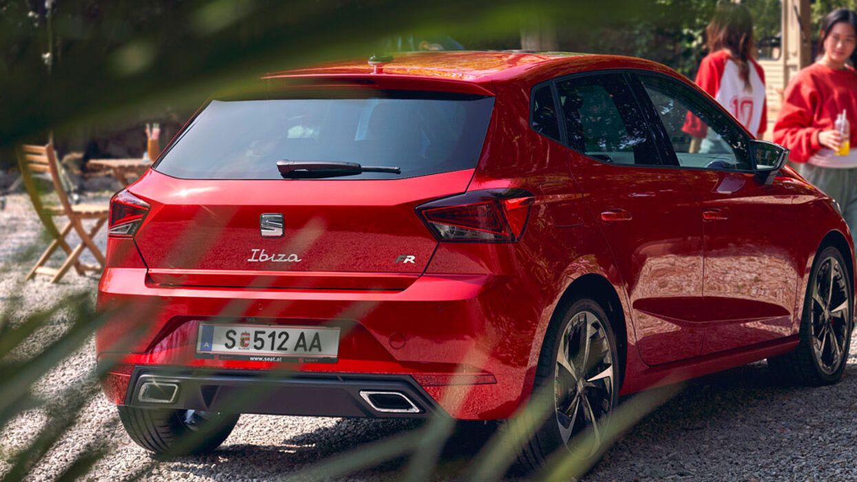 Seat Ibiza hátulról