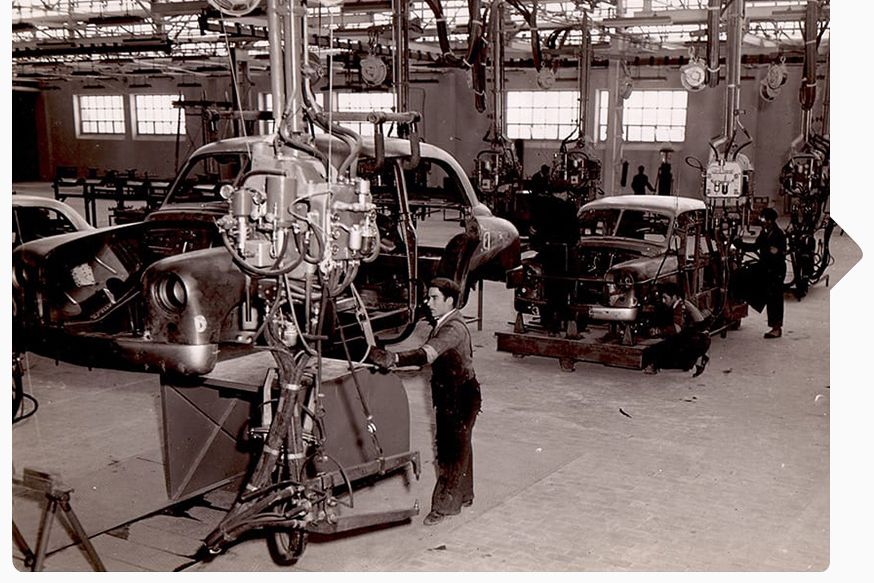 SEAT gyár 1953
