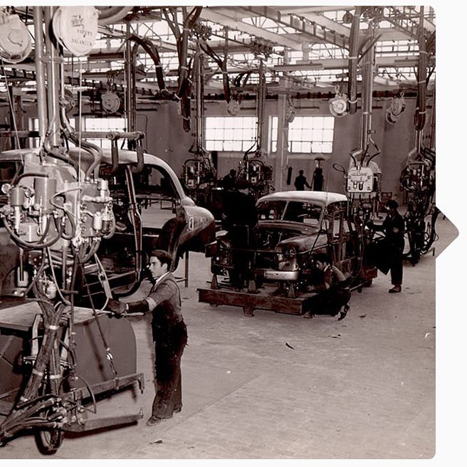 SEAT gyár 1953
