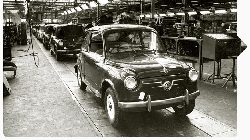 SEAT futószalag 1957