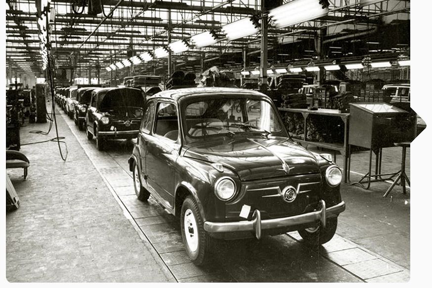 SEAT futószalag 1957