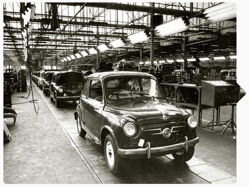 SEAT futószalag 1957