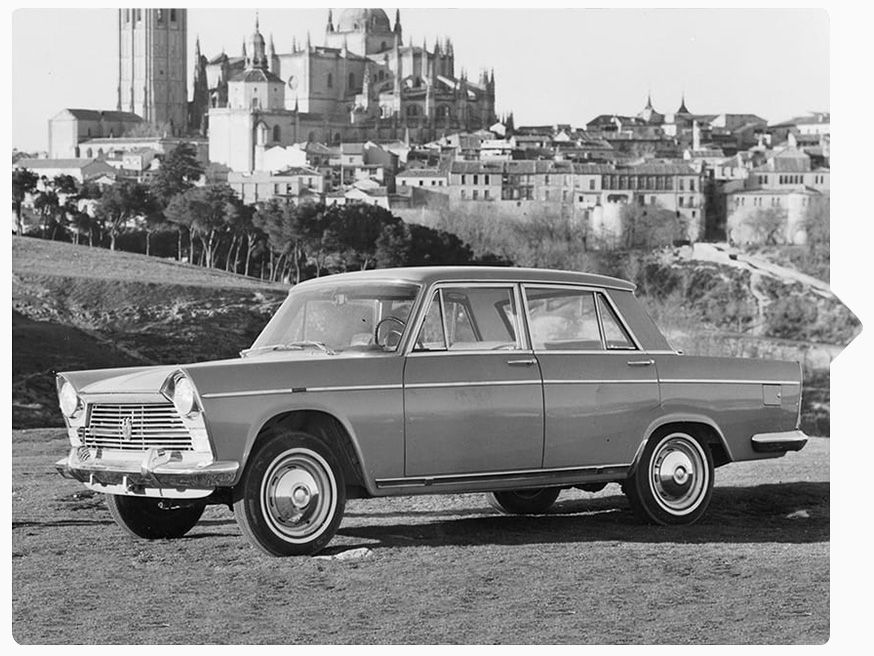 SEAT sedan 1963