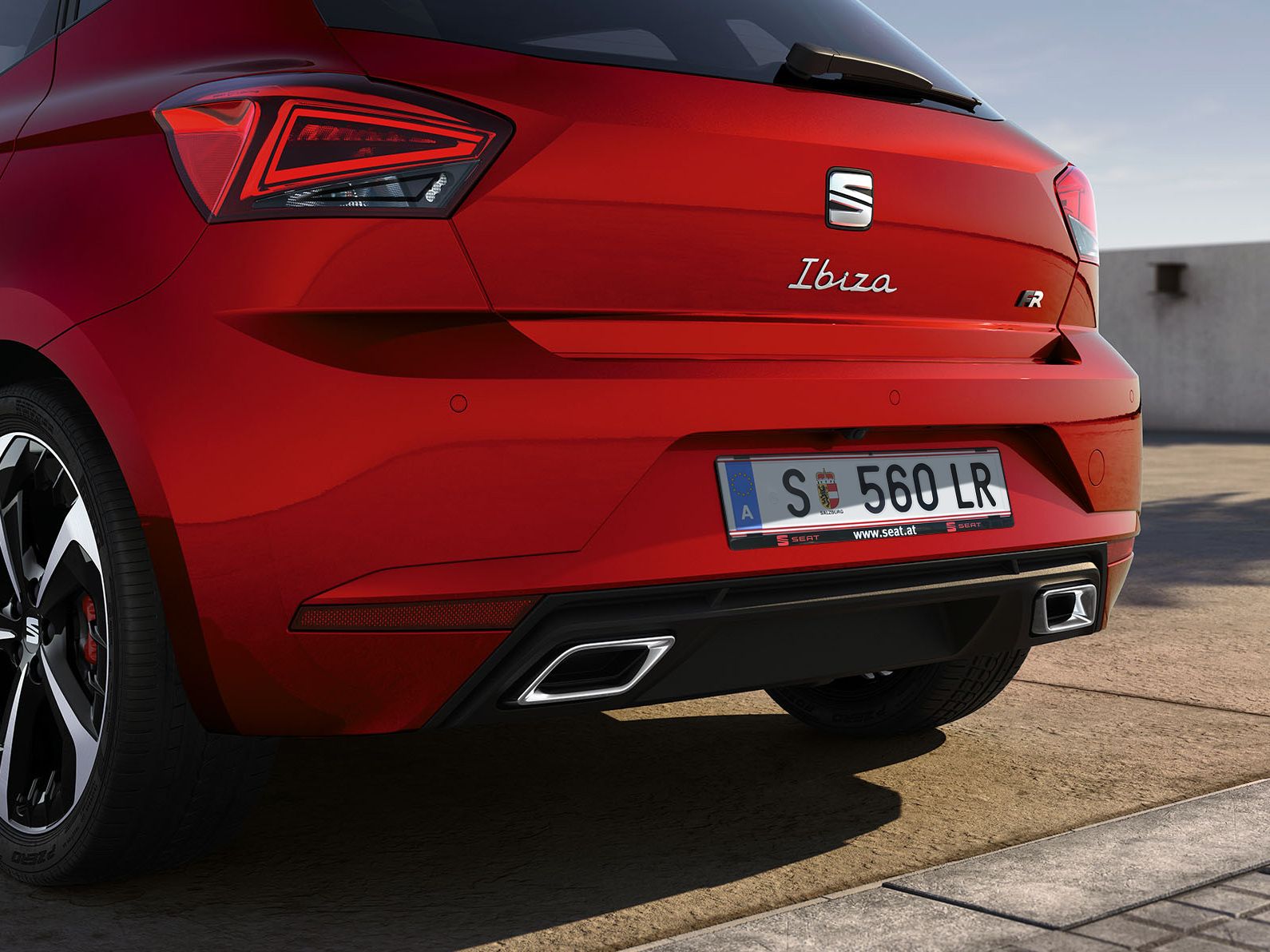  SEAT Ibiza hátulja