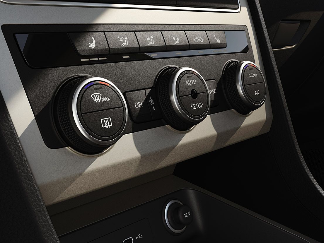 3- Zonen Climatronic im SEAT Ateca