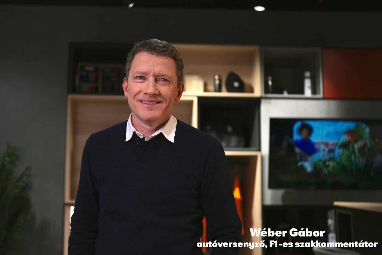 Wéber Gábor autóversenyző, F1-es szakkommentátor