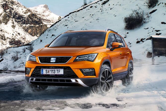 SEAT Ateca havas úton