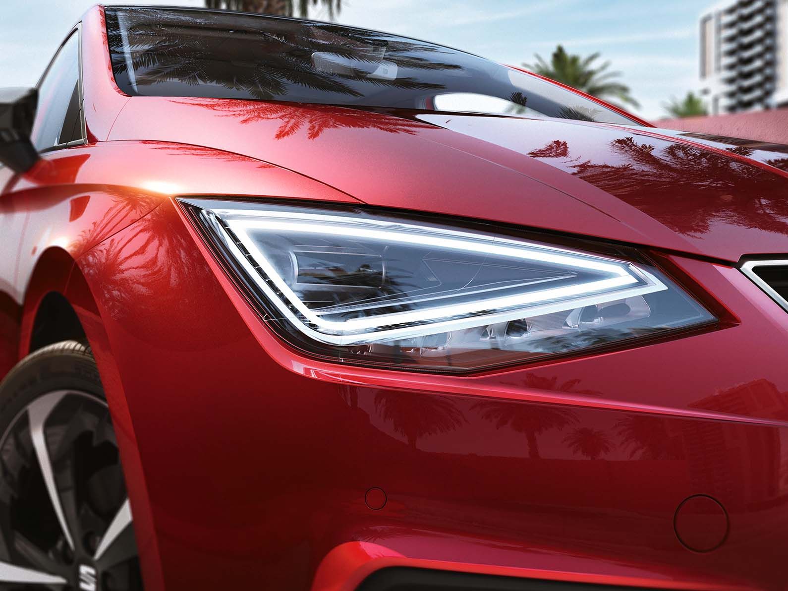 SEAT Ibiza LED fényszórója